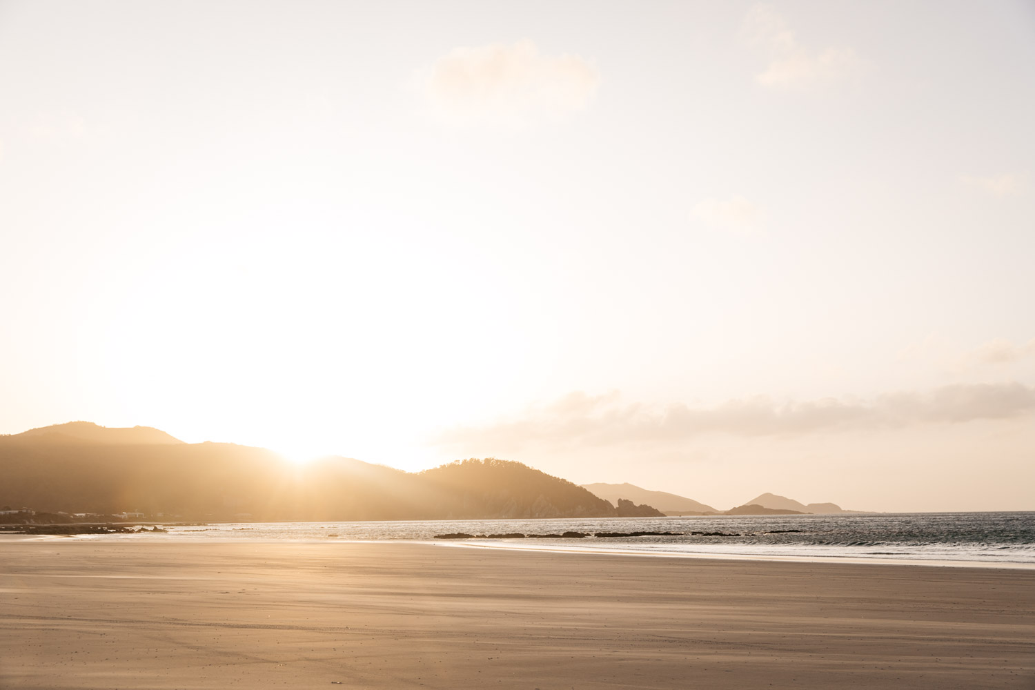 Sunrise over Sisters Beach